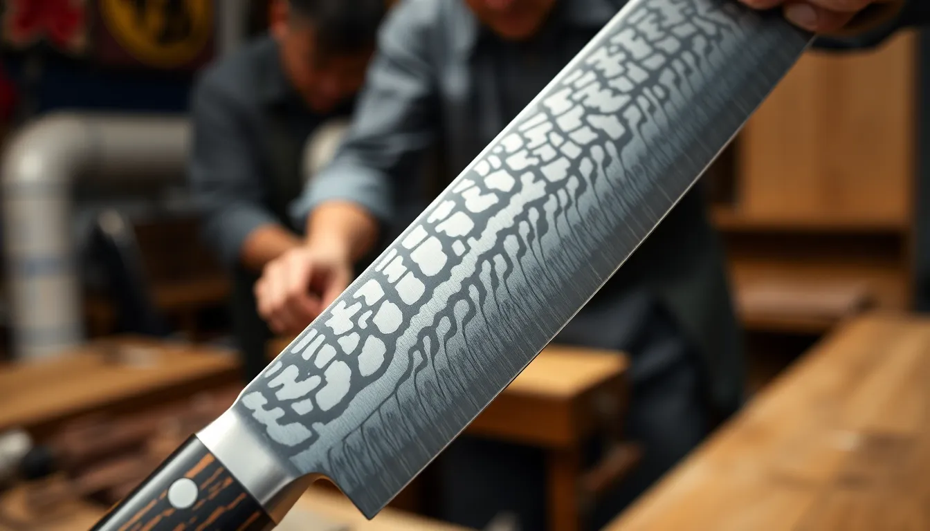 Bespoke Japanese Knife – Craftsmanship Detail