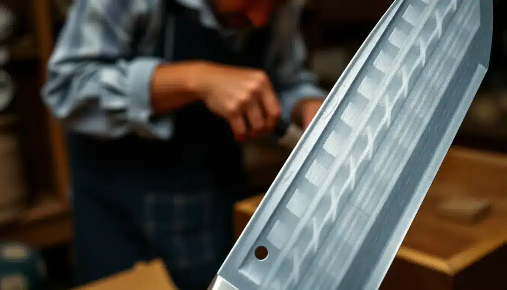 Japanese Gyuto Knives - Japanese Craftsmanship Detail