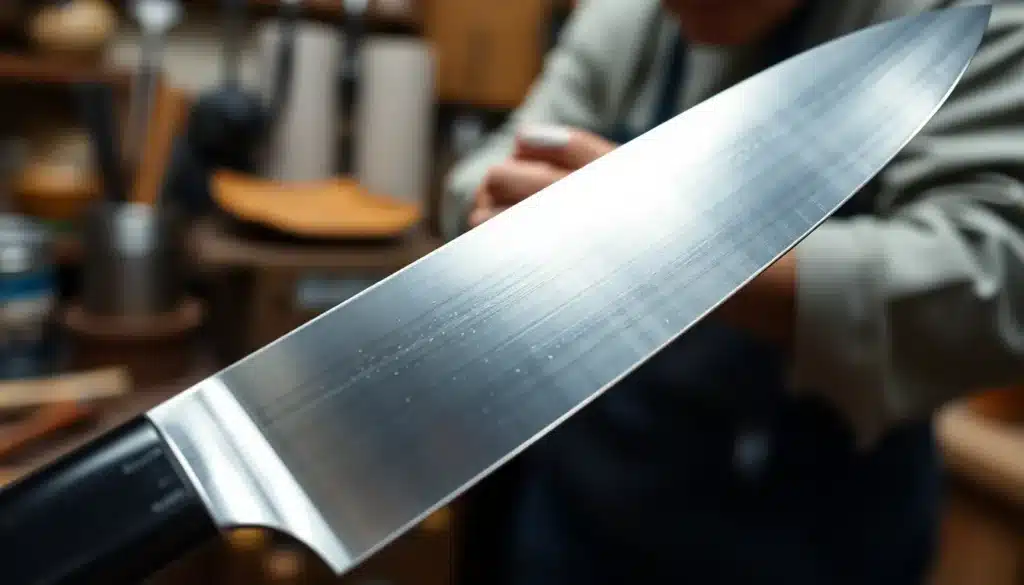 Stainless Japanese Knives - Japanese Craftsmanship Detail