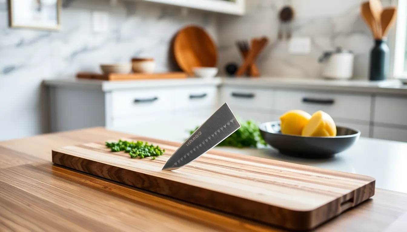 Best Cutting Board for Japanese Knives – Professional Japanese Knife Photography