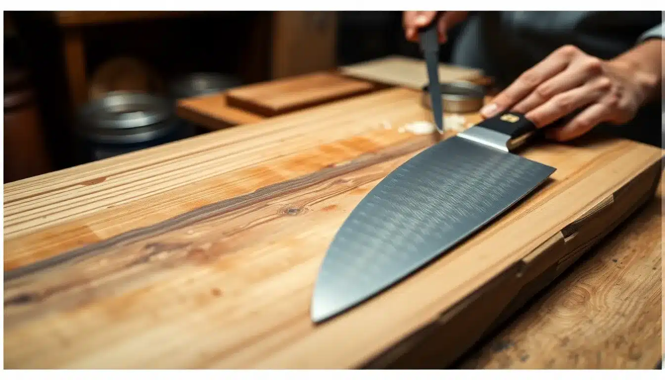 Best Cutting Board for Japanese Knives – Japanese Craftsmanship Detail